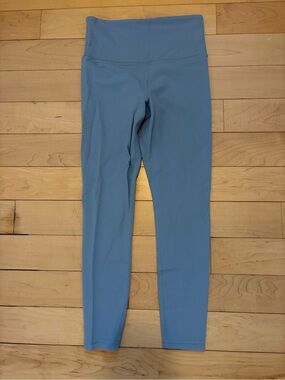 Athleta High-Waist Light Blue Leggings